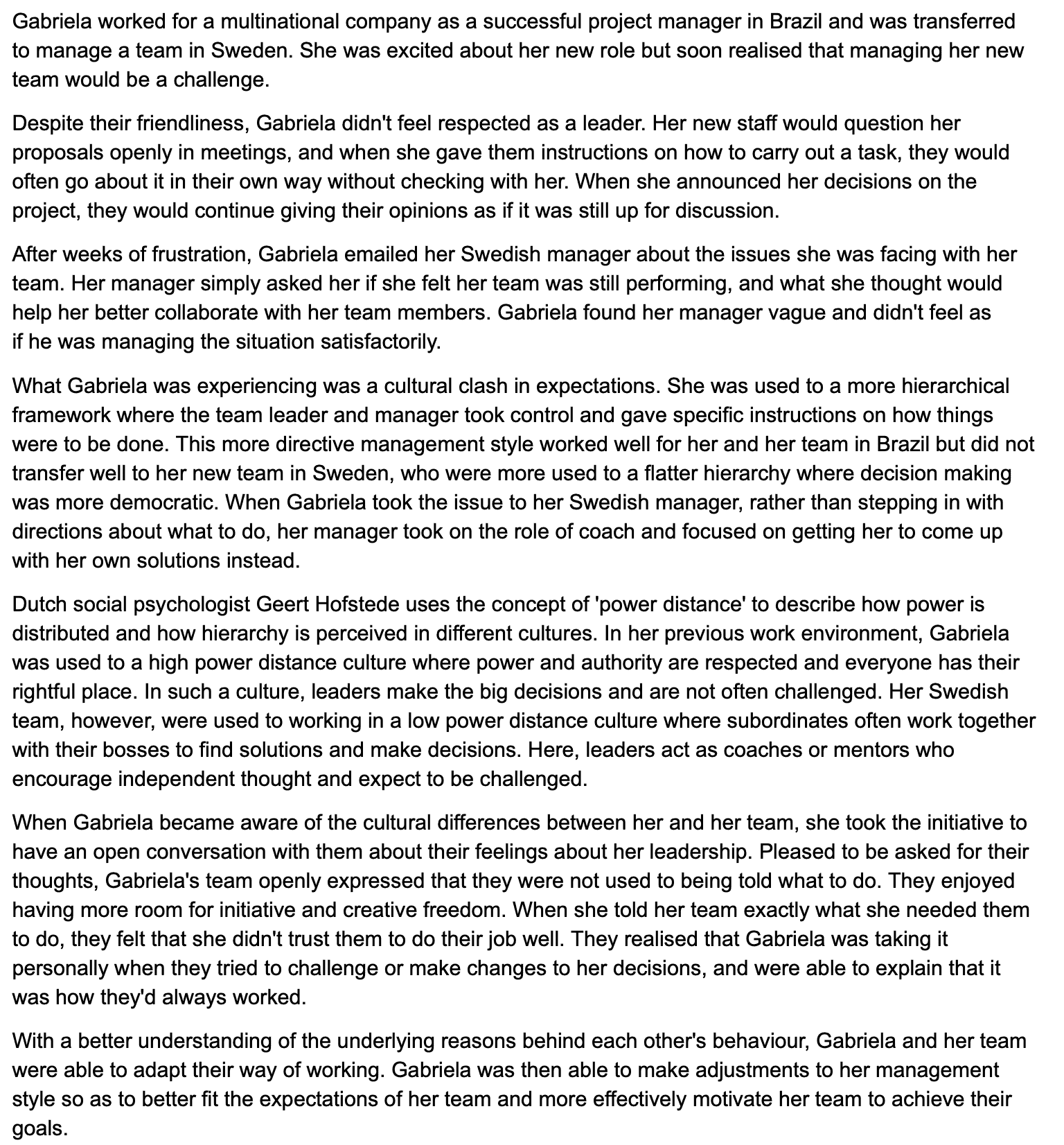 Compelling English language text for a Business Manager