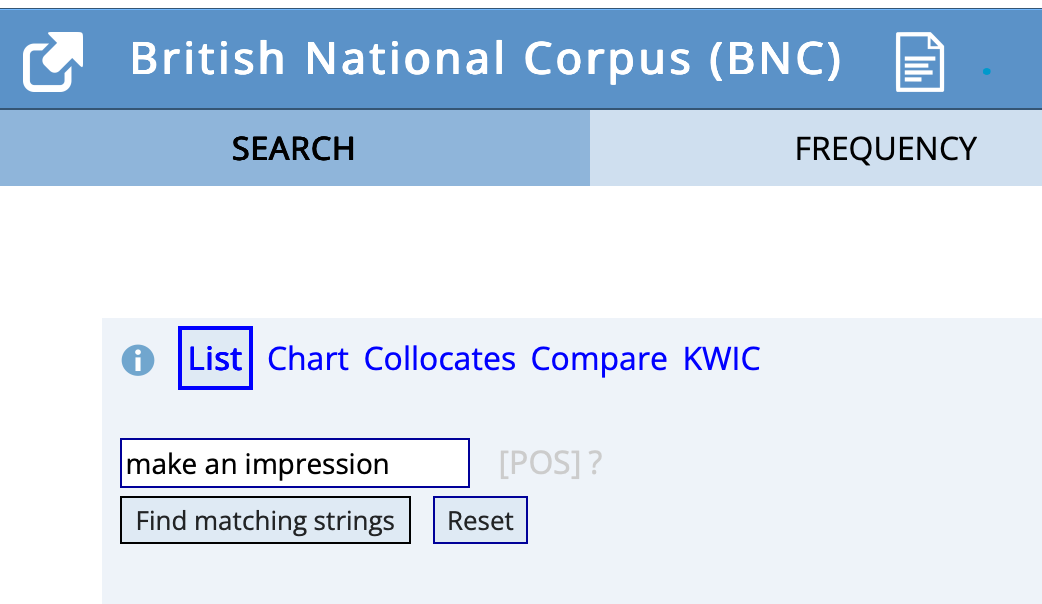 collocation in the British National Corpus