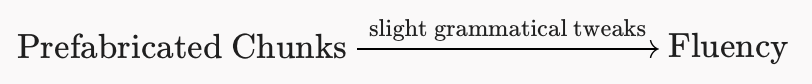 Michael Lewis grammaticalised lexis